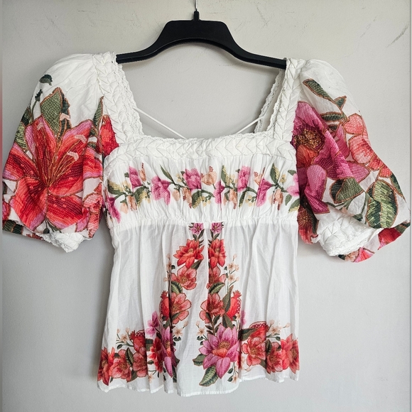 Farm Rio Fruit Linen Top - Picture 5 of 8